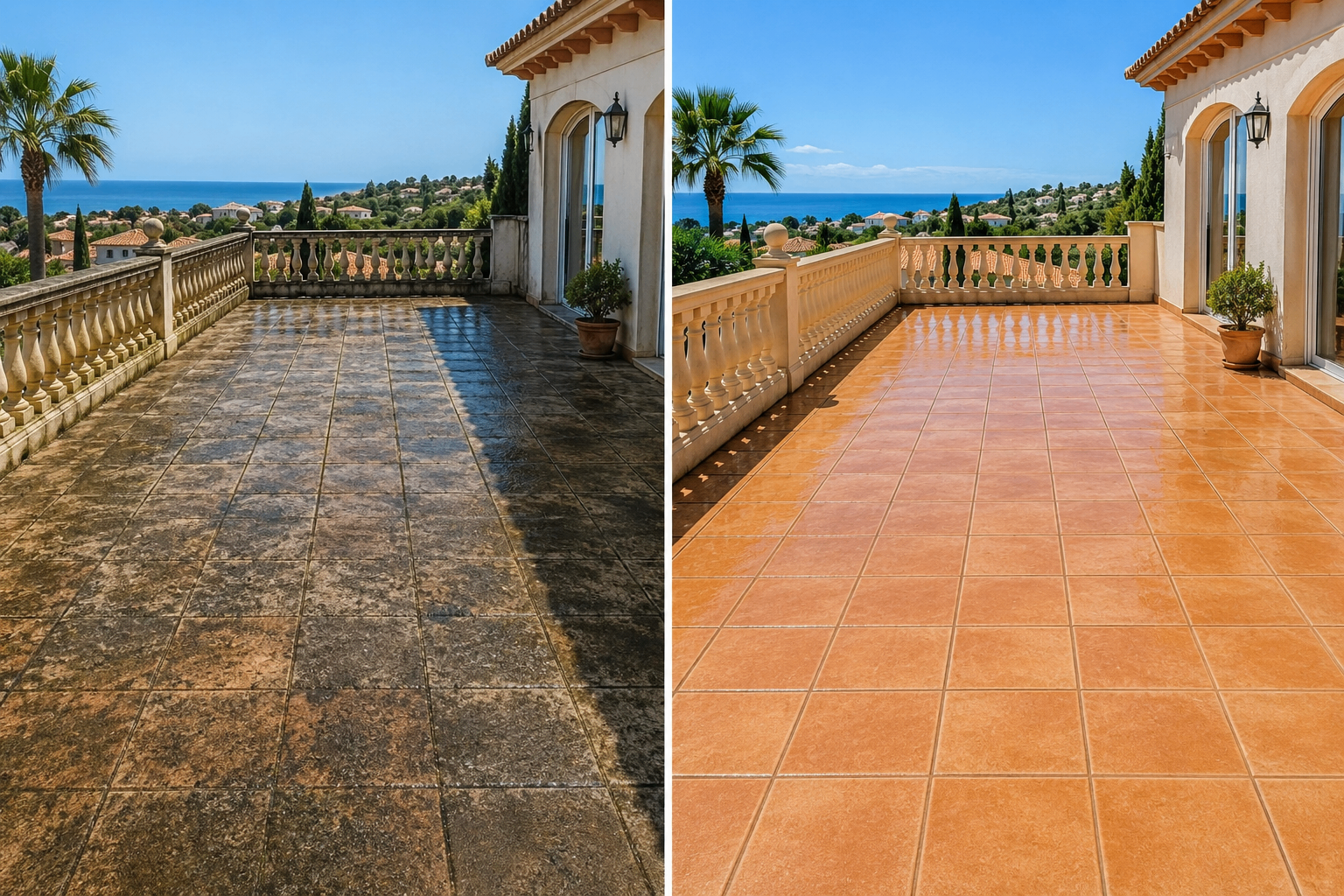 Terrace Cleaning